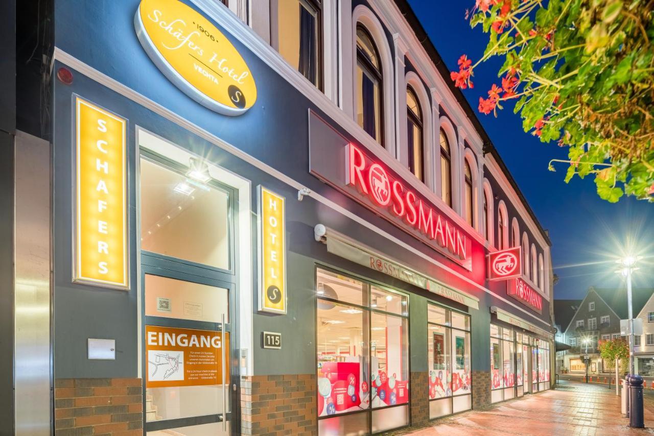 Schaefers Hotel, Self-Check-In, Cafe Und Baecker Am Hotel Vechta Exterior foto