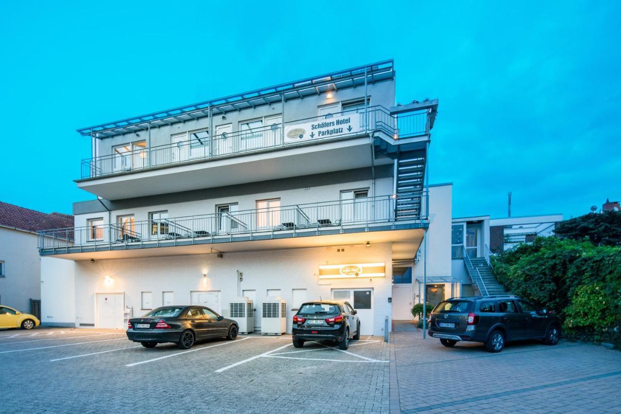 Schaefers Hotel, Self-Check-In, Cafe Und Baecker Am Hotel Vechta Exterior foto