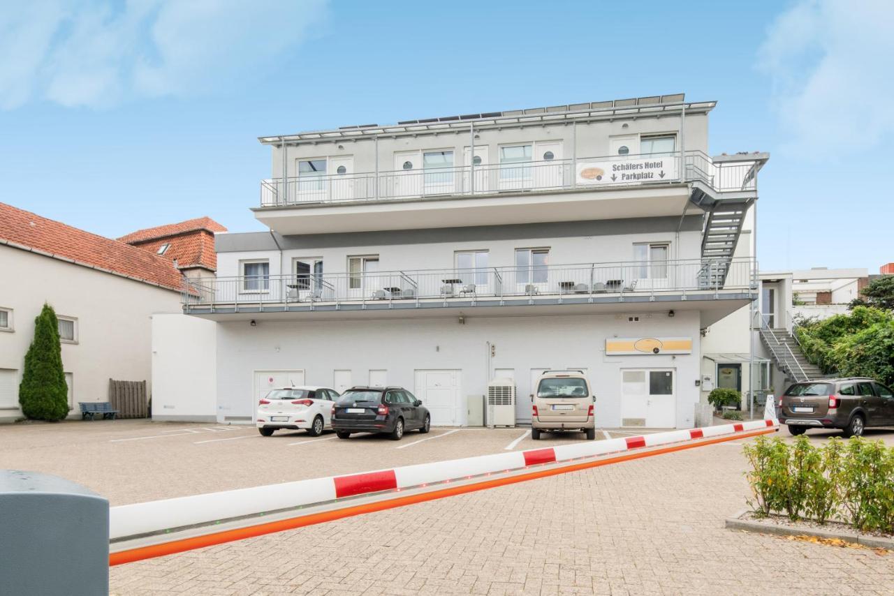 Schaefers Hotel, Self-Check-In, Cafe Und Baecker Am Hotel Vechta Exterior foto
